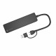 USB извод Natec NHU-2023 Черен