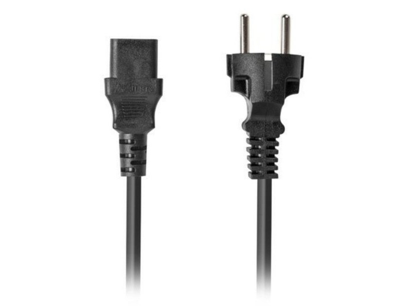 Захранващ кабел Lanberg CA-C13C-15CC-0018-BK Черен 1,8 m