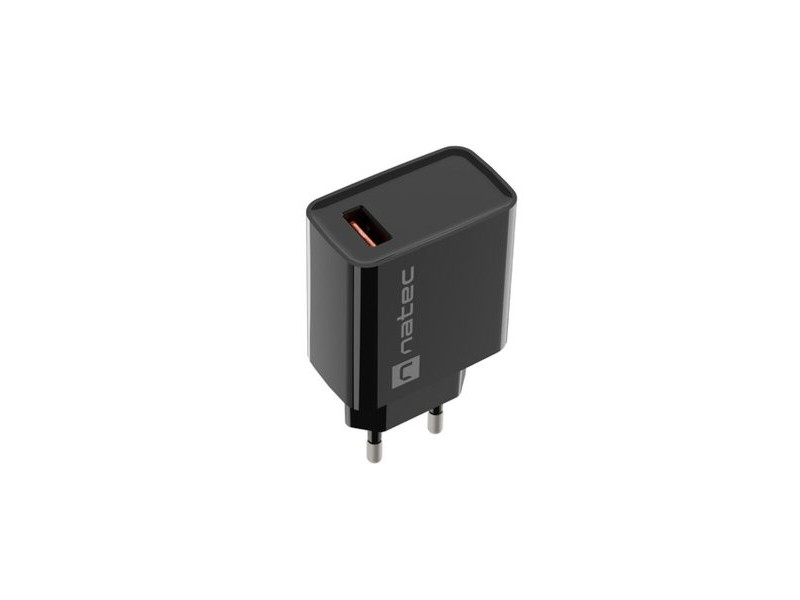 Зарядно за стена Natec RIBERA NUC-2058 Черен 18 W