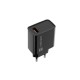 Зарядно за стена Natec RIBERA NUC-2058 Черен 18 W