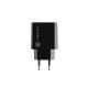 Зарядно за стена Natec RIBERA NUC-2058 Черен 18 W