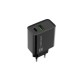 Зарядно за стена Natec RIBERA NUC-2062 Черен 20 W