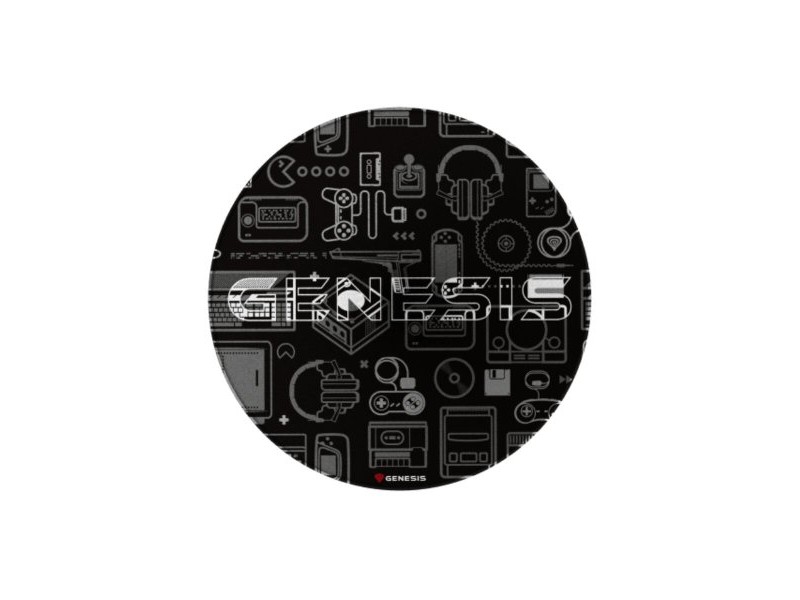 Игрална подложка Genesis Tellur 300 - Gear Ø 100 cm Многоцветен полиестер Кръгъл