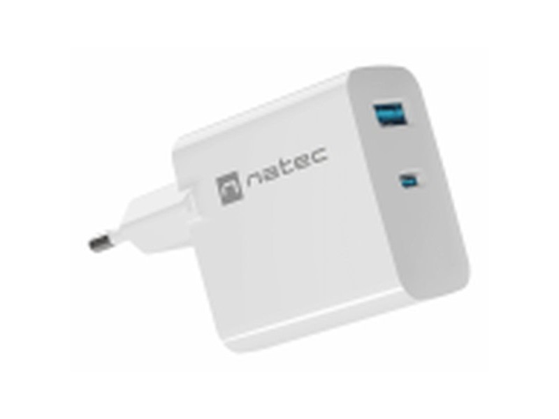 Зарядно за стена Natec Бял 65 W (1 броя)
