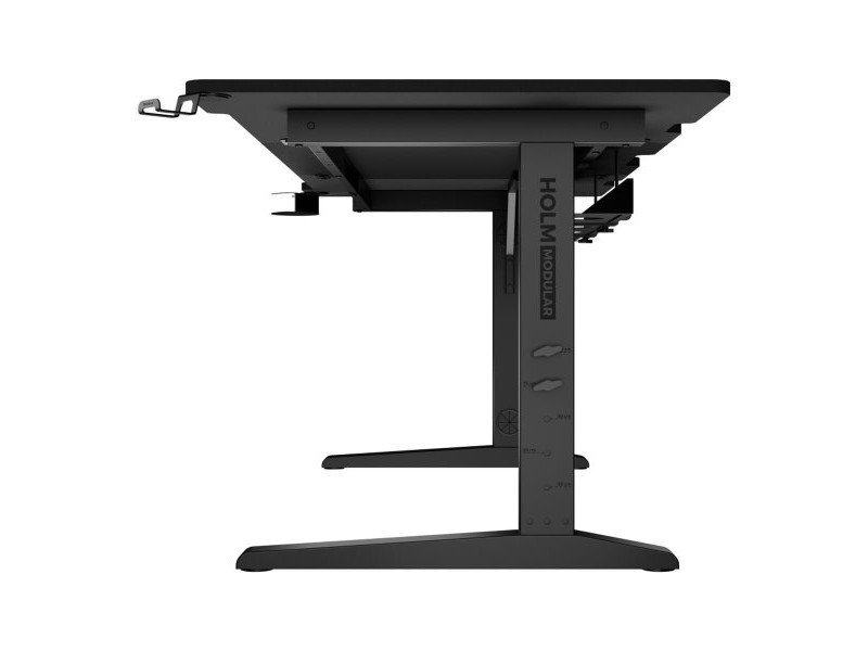 Бюро Genesis NDS-2250 Черен Стомана Дървен MDF (След ремонт A)