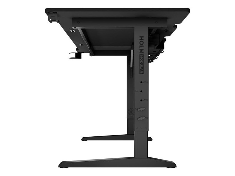 Бюро Genesis NDS-2250 Черен Стомана Дървен MDF (След ремонт A)