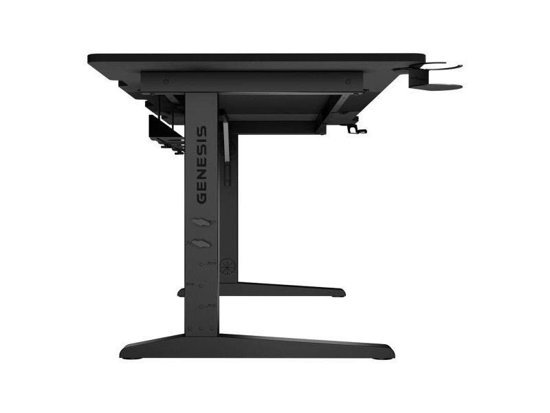 Бюро Genesis NDS-2250 Черен Стомана Дървен MDF (След ремонт A)
