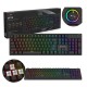 Клавиатура Savio STYX BLUE Черен Многоцветен QWERTY
