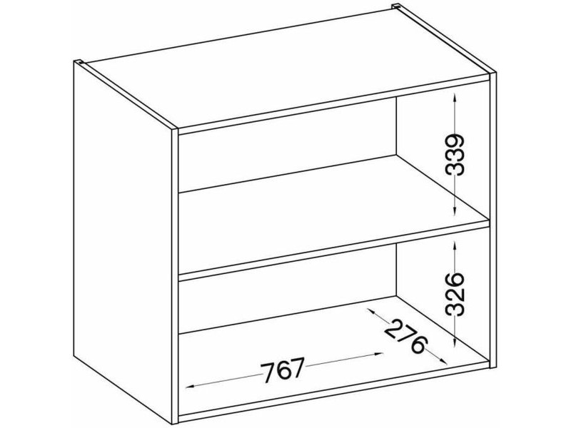 Кухненски шкаф Сив 80 x 31,6 x 72 cm