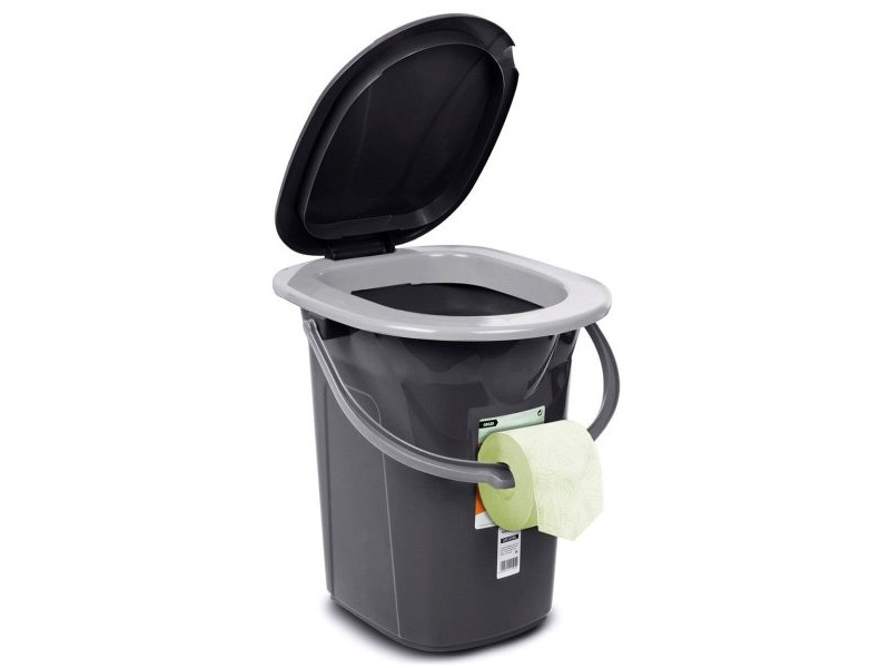 Преносима Тоалетна Greenblue GB320AG Черен Сив 19 L Преносима Тоалетна Greenblue GB320AG Черен Сив 19 L