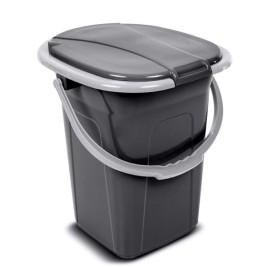 Преносима Тоалетна Greenblue GB320AG Черен Сив 19 L