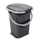 Преносима Тоалетна Greenblue GB320AG Черен Сив 19 L Преносима Тоалетна Greenblue GB320AG Черен Сив 19 L