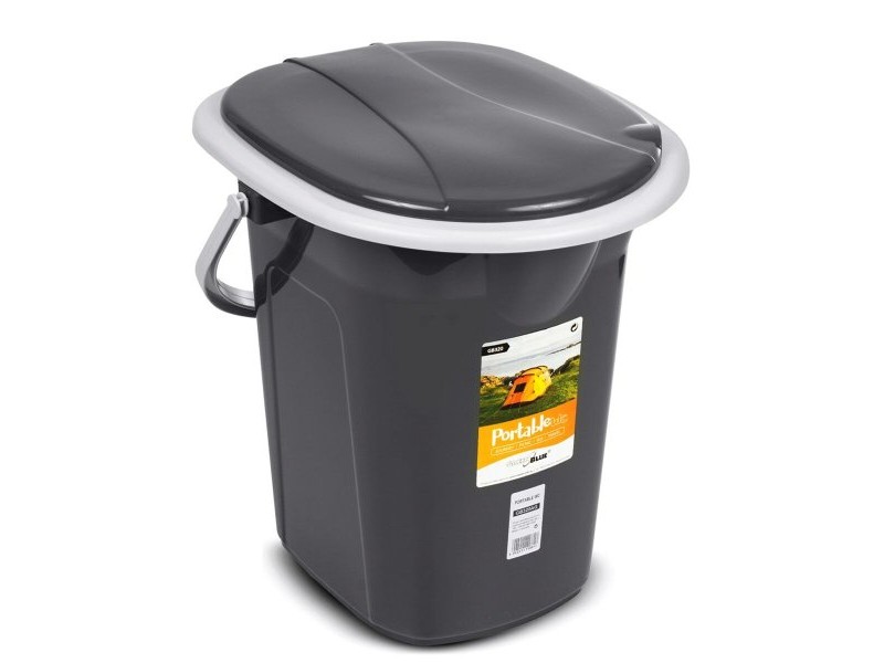 Преносима Тоалетна Greenblue GB320AG Черен Сив 19 L Преносима Тоалетна Greenblue GB320AG Черен Сив 19 L