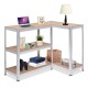 Лавица Greenblue GB378 180 x 90 x 40 cm Сив Поцинкована Стомана Дървен MDF 75 Kg