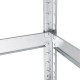 Лавица Greenblue GB378 180 x 90 x 40 cm Сив Поцинкована Стомана Дървен MDF 75 Kg