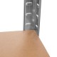 Лавица Greenblue GB378 180 x 90 x 40 cm Сив Поцинкована Стомана Дървен MDF 75 Kg