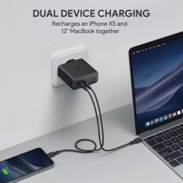 Зарядно за стена Aukey PA-D5 Черен
