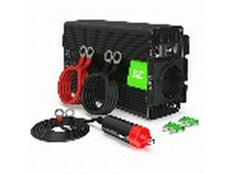 Преносим трансформатор за кола Green Cell INV04DE 500 W 230 V