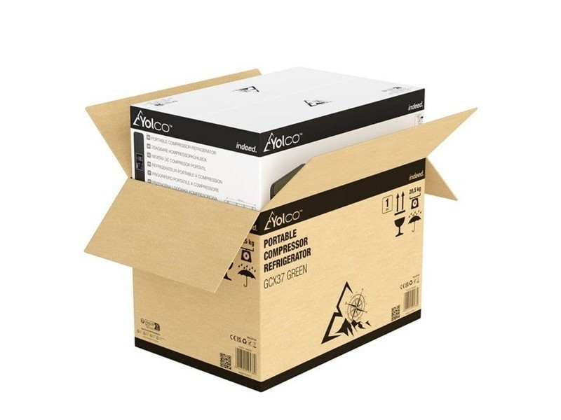 Мини хладилник Yolco GCX37 Зелен 50 W 37 L