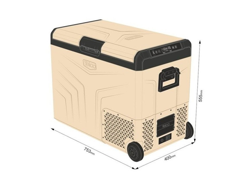 Мини хладилник Yolco TCX60 Черен От пясък 60 W 14 L 60 L 46 L Мини хладилник Yolco TCX60 Черен От пясък 60 W 14 L 60 L 46 L