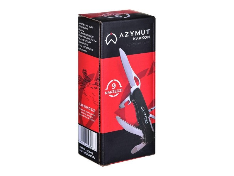 Многофункционален Azymut HK20018 Черен Сребрист