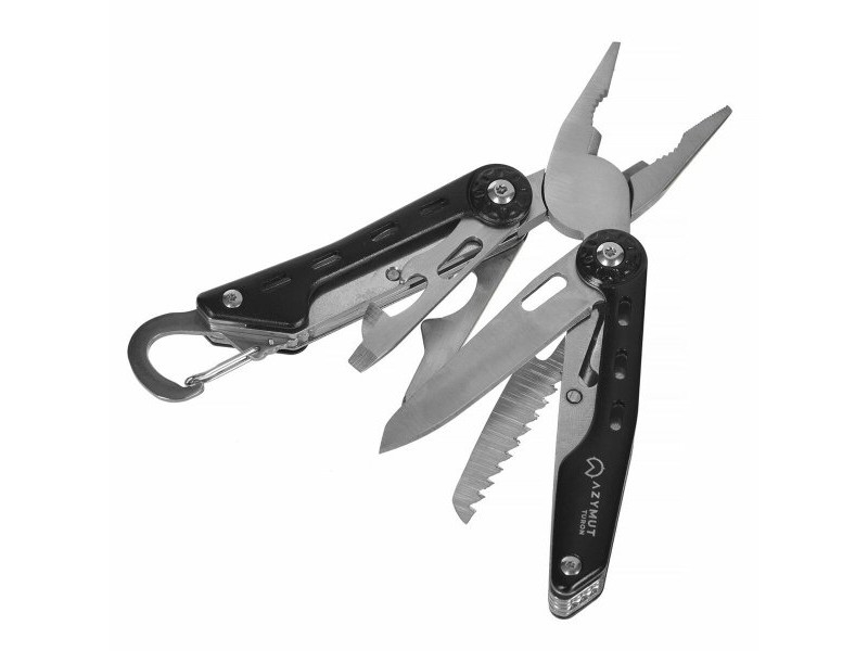 Многофункционален Azymut H-P224108 Черен Стомана