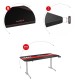 Бюро Gaming Huzaro HZ-Hero 4.7 Черен Дървен MDF 160 x 75 cm