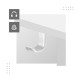 Бюро Gaming Mark Adler MA-Leader 7.0 White Бял