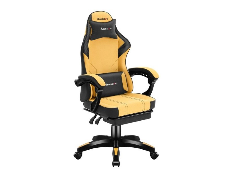 Стол за игри Huzaro HZ-FORCE 3.7 YELLOW Жълт Черен