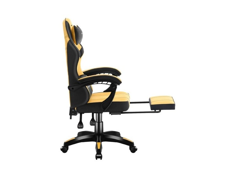 Стол за игри Huzaro HZ-FORCE 3.7 YELLOW Жълт Черен