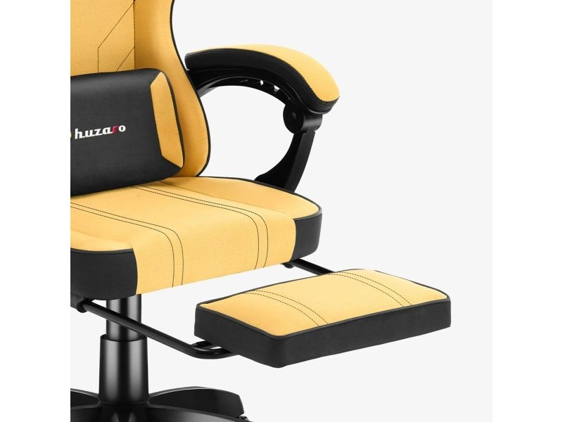 Стол за игри Huzaro HZ-FORCE 3.7 YELLOW Жълт Черен