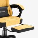 Стол за игри Huzaro HZ-FORCE 3.7 YELLOW Жълт Черен