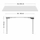 Регулируема стойка Mark Adler MA-XENO 4.5 WHITE Бял