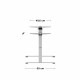 Регулируема стойка Mark Adler MA-XENO 4.5 WHITE Бял