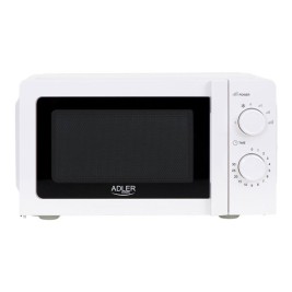 микровълновата фурна Adler AD 6205 Бял Черен 700 W 20 L