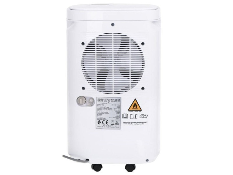 Обезвлажнител Adler CR 7851 200 W 10 L Обезвлажнител Adler CR 7851 200 W 10 L