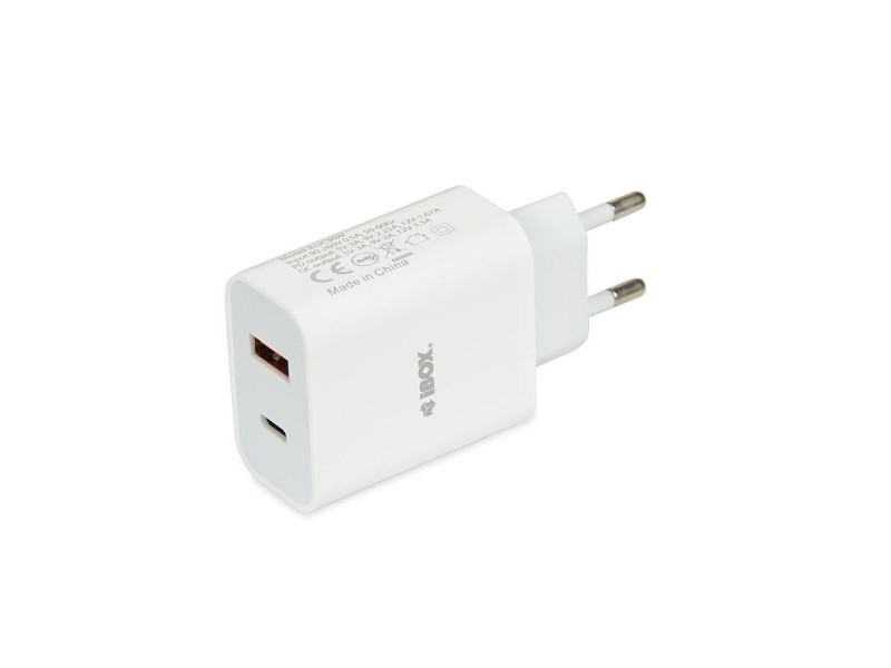 Зарядно за стена Ibox ILUC36W Бял 20 W