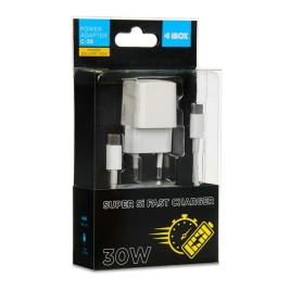 Зарядно за стена Ibox iBOX C-38CW Бял 30 W