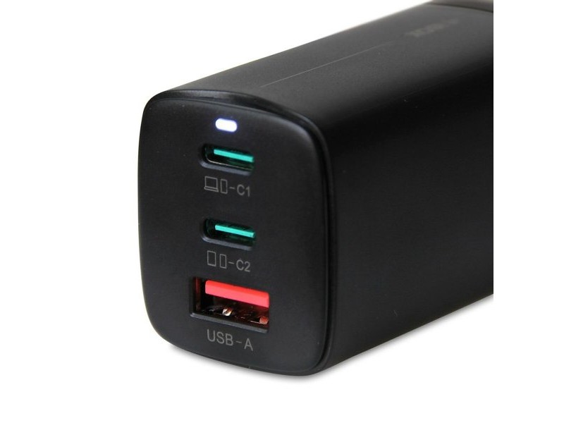 Зарядно за стена Ibox ILUC65B Черен 65 W