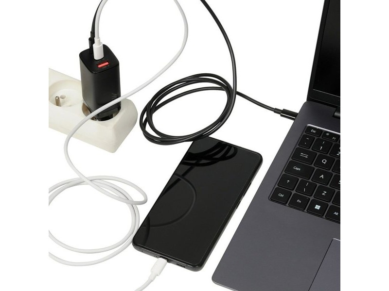 Зарядно за стена Ibox ILUC65B Черен 65 W
