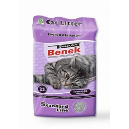 Пясък за котки Super Benek                                 Лавандула 25 L