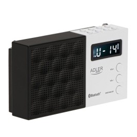 Радио Adler pll fm ad 1908 Черен Бял