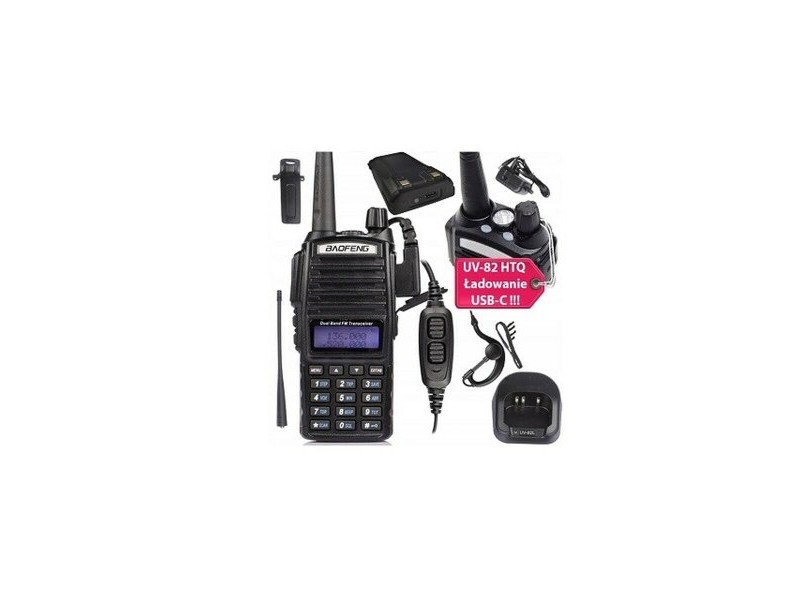 Уоки токи Baofeng UV-82 HTQ USB-C