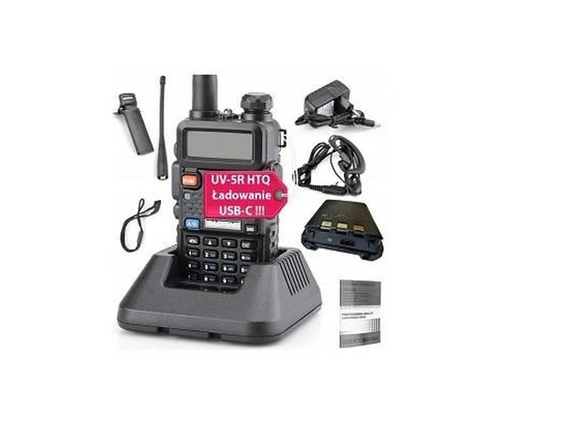Уоки токи Baofeng UV-5R HTQ USB-C