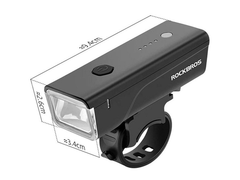 Светодиодно Фенерче за Колело Rockbros Luz para bicicleta Светодиодно Фенерче за Колело Rockbros Luz para bicicleta