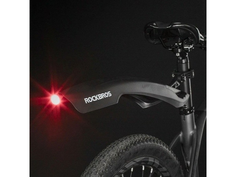 LED Задна Светлина за Велосипед Rockbros DNB8001BK