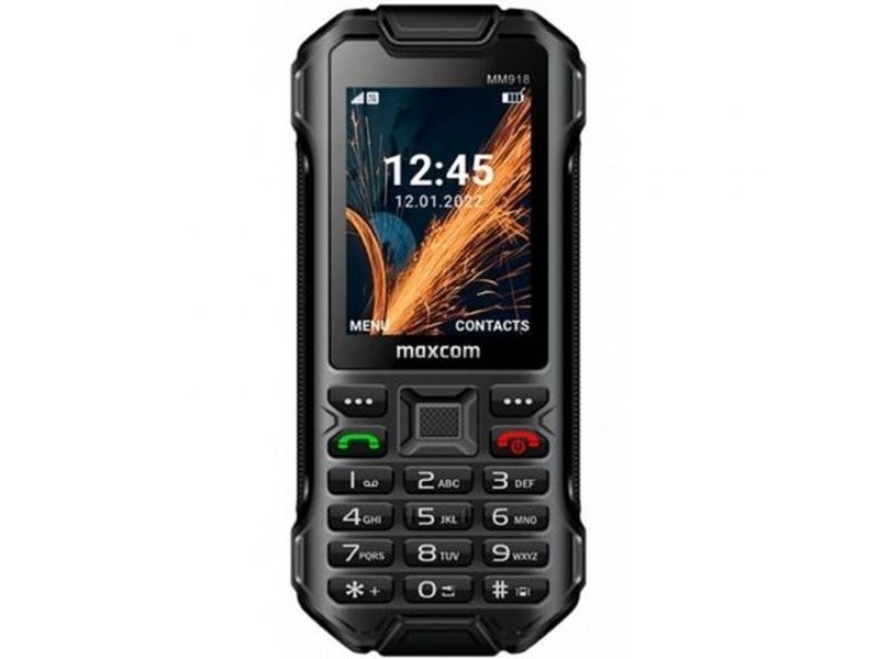 Мобилен телефон за по-възрастни хора Maxcom MM918-BLACK V2