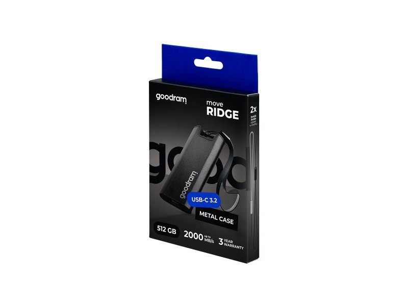 Външен харддиск GoodRam Move Ridge 512 GB SSD