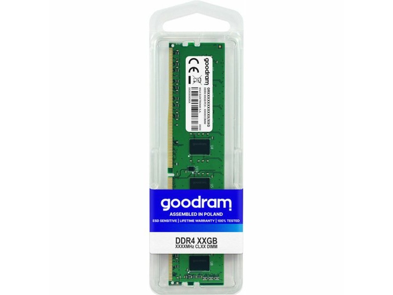 RAM памет GoodRam GR2666D464L19/16G 16 GB DDR4 CL19 16 GB DDR4 2666 MHz CL19