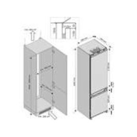 Xладилник BEKO BCNA306E4SN 194
